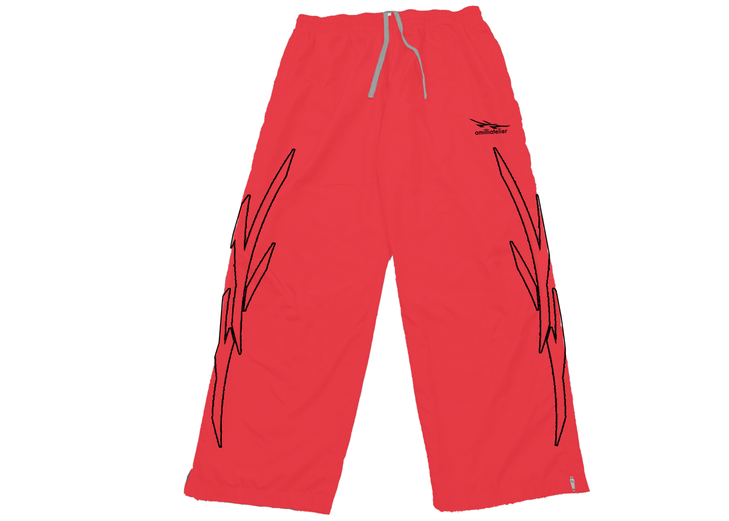 CHILI RED VOLT BREAKER WINDBREAKER PANTS
