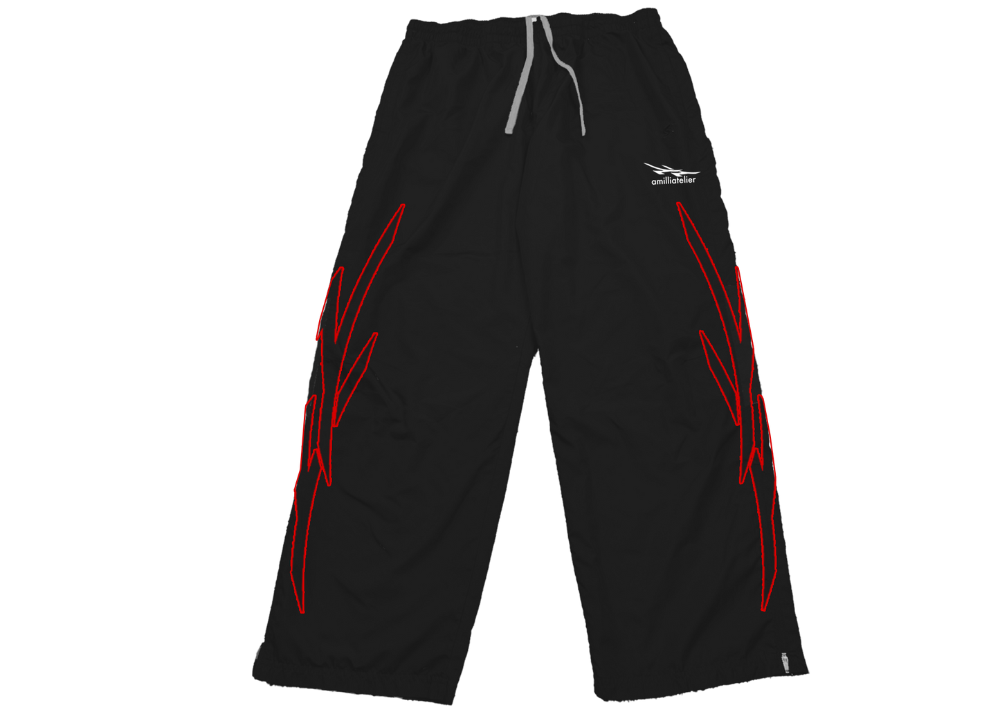 MIDNIGHT/CHILI RED VOLT BREAKER WINDBREAKER PANTS