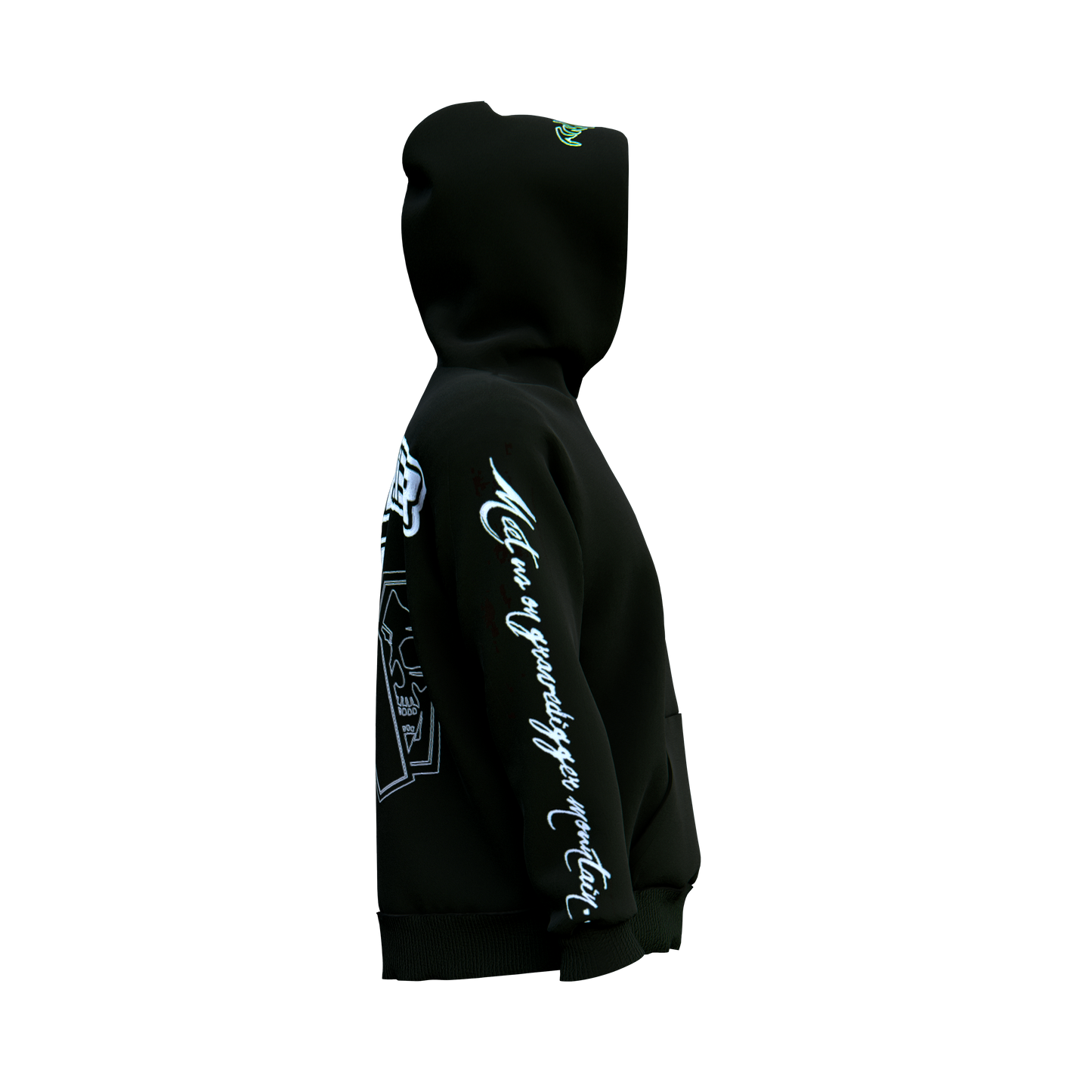 MEET US ON GDM NBA YOUNGBOY x AMILLI BLACK HOODIE