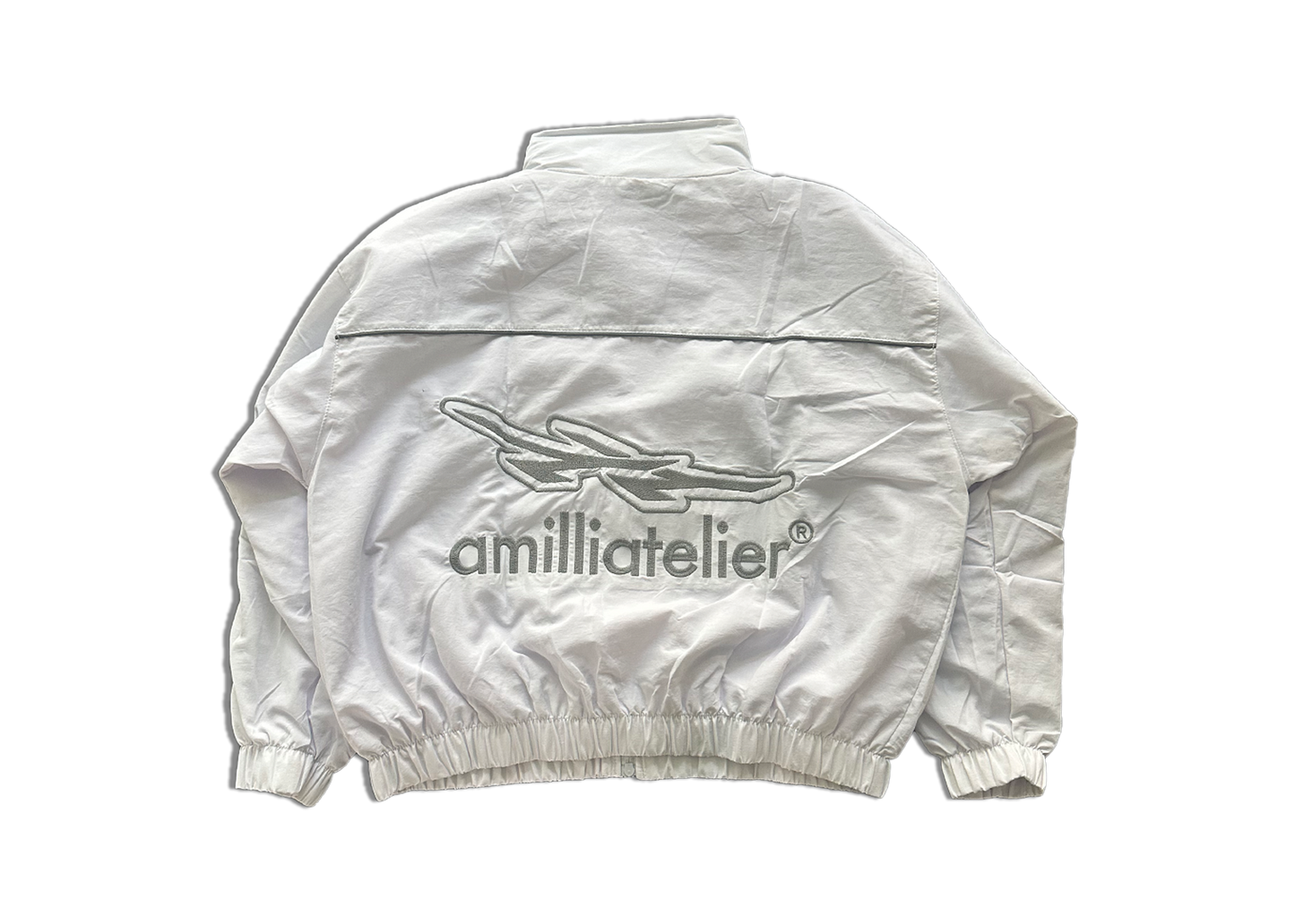 ICY WHITE VOLT BREAKER WINDBREAKER JACKET