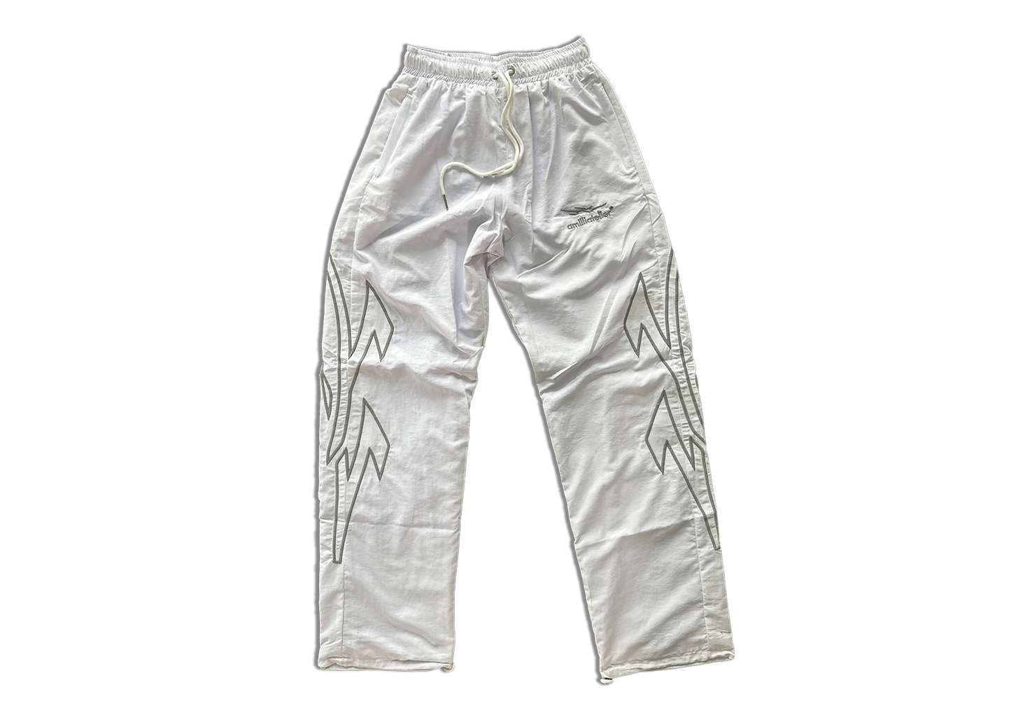 ICY WHITE VOLT BREAKER WINDBREAKER PANTS