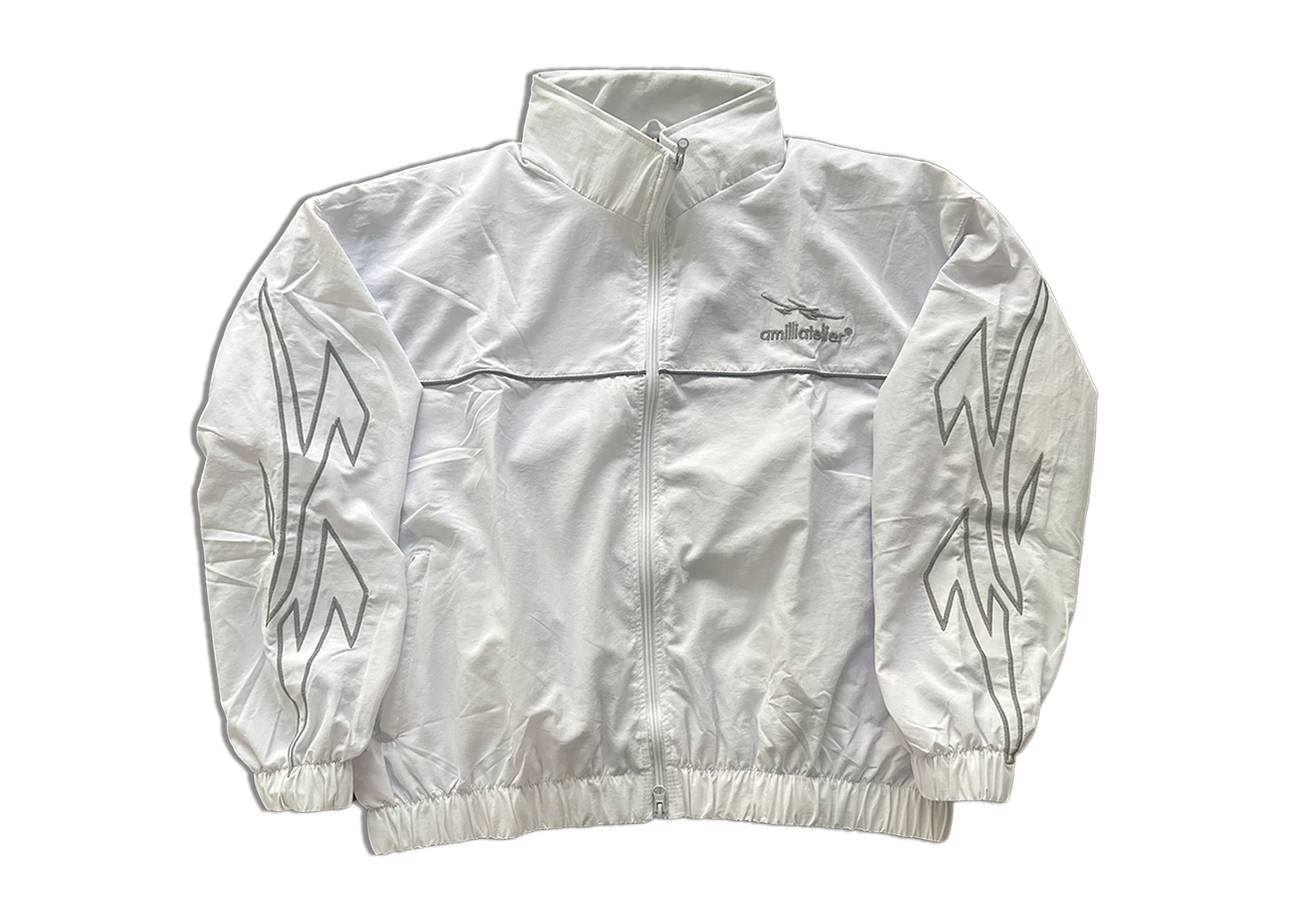 ICY WHITE VOLT BREAKER WINDBREAKER JACKET