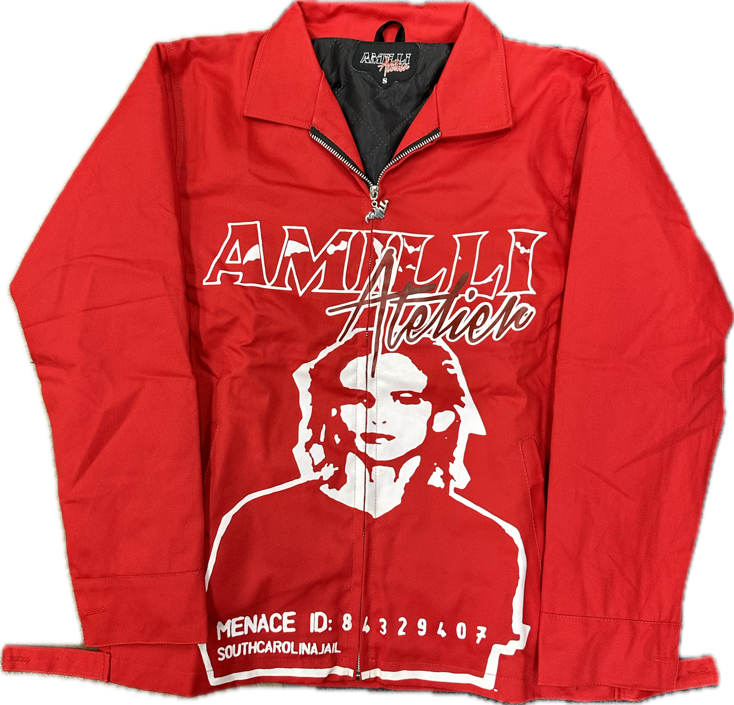 SCARLET RED & MAROON EISENHOWER JACKET