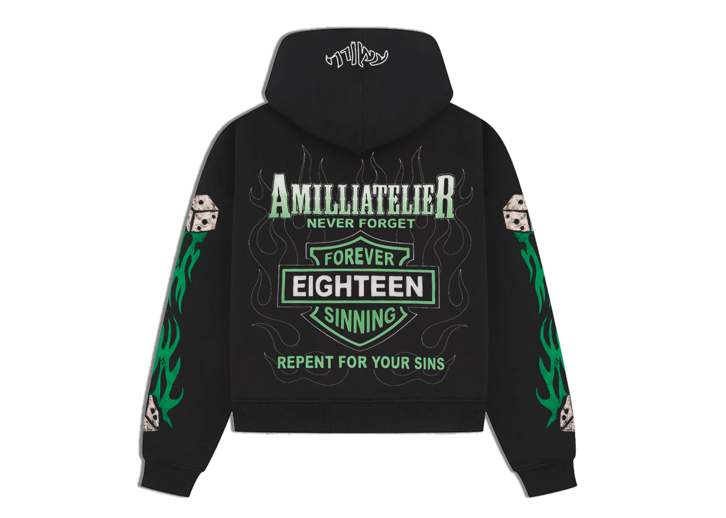 GAMMA GREEN LUCKY SINS HOODIE