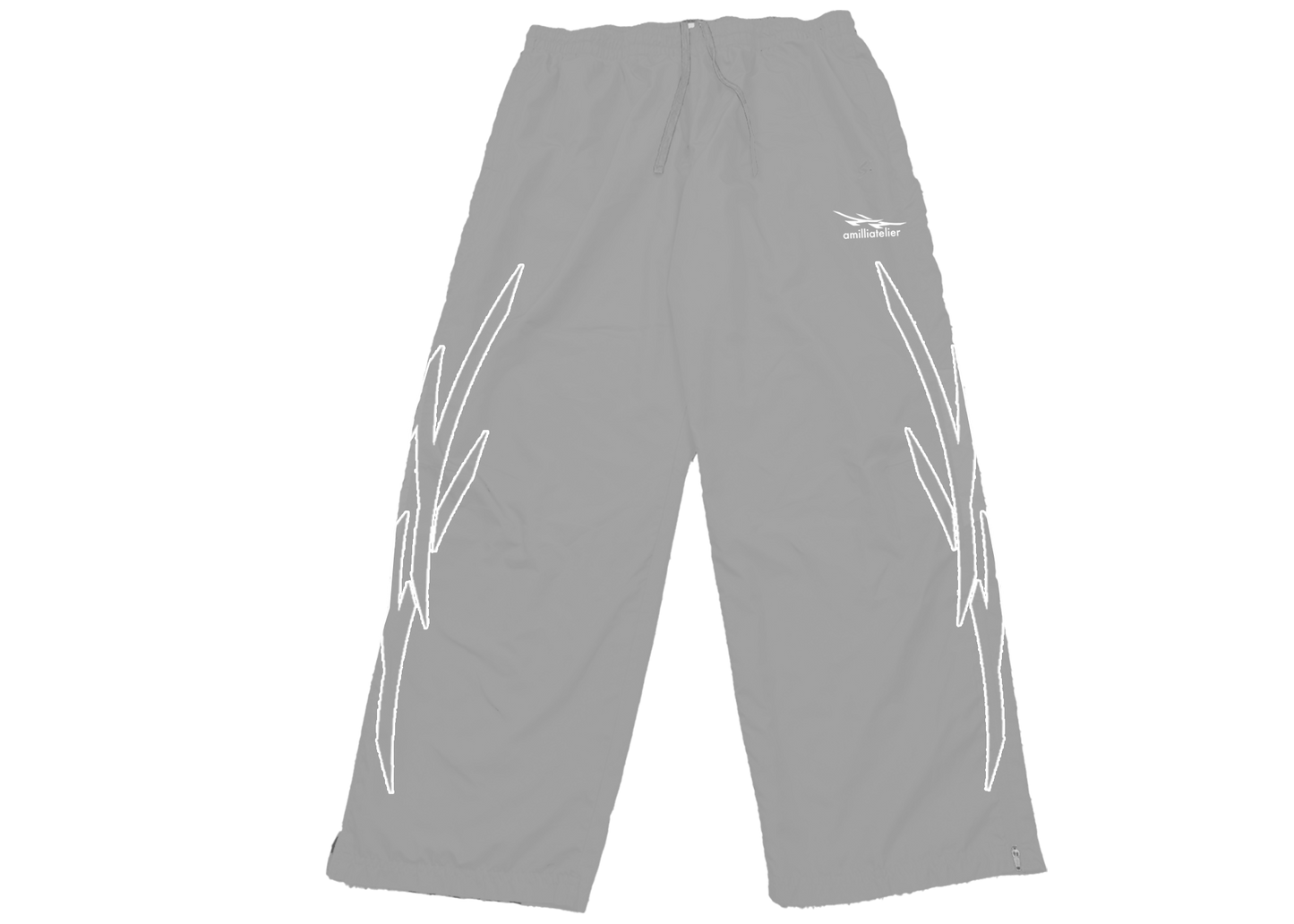 CLOUD GRAY VOLT BREAKER WINDBREAKER PANTS