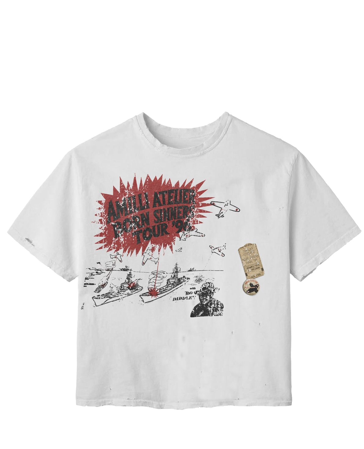 WORLD ON FIRE TEE