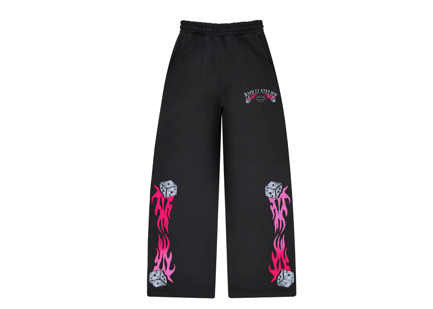 BARBIE PINK LUCKY SINS SWEATPANTS