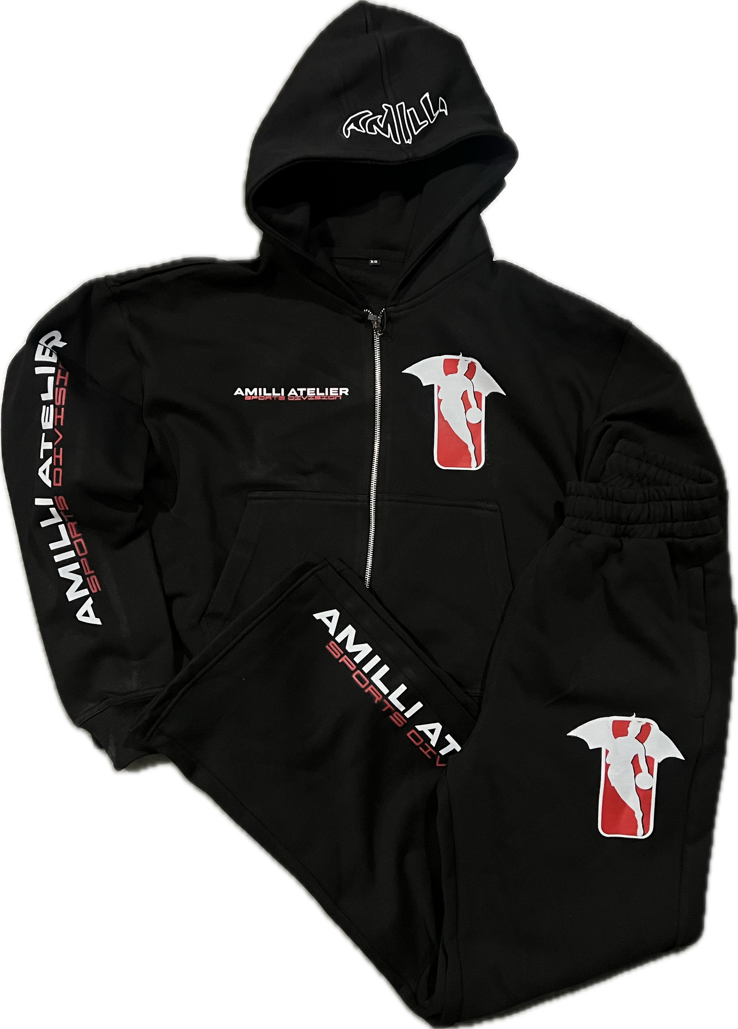 AMILLI SPORTS DIVISION SHORT SWEAT SET