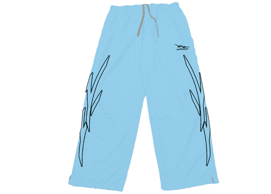 ICE BLUE VOLT BREAKER WINDBREAKER PANTS