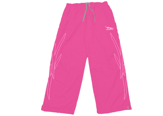 BUBBLEGUM PINK VOLT BREAKER WINDBREAKER PANTS