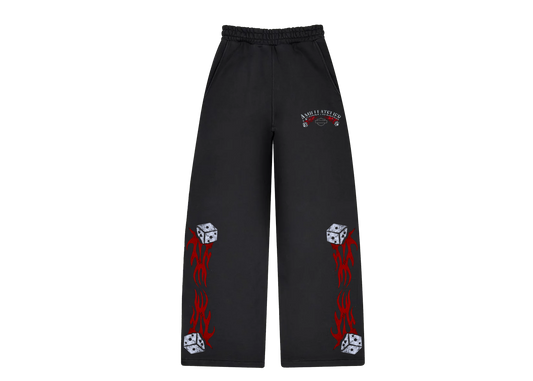 RUBY RED LUCKY SINS SWEATPANTS